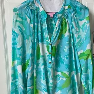Lilly Pulitzer “Elsa” Silk Top